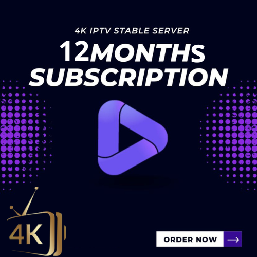 Abonnement IPTV 12 Mois